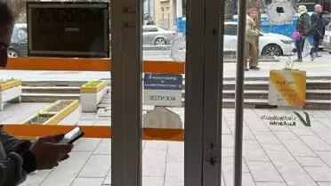 Ankara'da banka şubesine pompalı tüfekli saldırı 1 yaralı