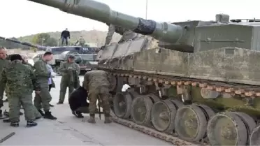 İspanya'da Ukraynalı askerlerin tank eğitimi bu hafta bitiyor