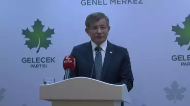 Davutoğlu: 'Devlet Sele Sürüklenip Giden Vatandaşlarını Seyretmek Durumunda Kaldı. Sürüklenen Kim? Sürüklenen Bu İktidarın Acziyeti, Yanlışları'