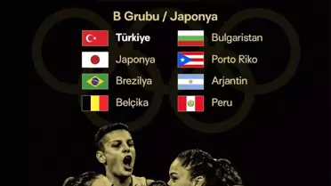 A Milli Kadın Voleybol Takımı, 2024 Paris Olimpiyat Elemeleri'nde B Grubu'nda Japonya, Brezilya, Belçika, Bulgaristan, Porto Riko, Arjantin ve Peru...