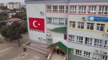 Adana'da öğrenciler için deprem tatbikatı