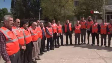 İmamlar 'Ya Allah Bismillah' deyip orman yangını gönüllüsü oldu