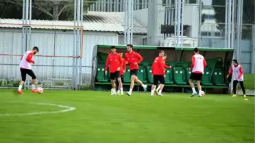 A Milli Futbol Takımı, Hırvatistan maçının hazırlıklarını Bursa'da sürdürdü