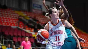TKBL: Galatasaray Çağdaş Faktoring: 80Melikgazi Kayseri Basketbol: 61