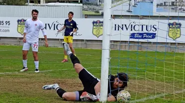 Alaçatıspor, 4'te 4 yaparak seriyi bozmadı