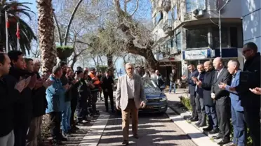 BIÇAKLI SALDIRIDA YARALANAN ERDEK BELEDİYE BAŞKANI, GÖREVİNE BAŞLADI