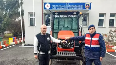 Çalınan traktör Konya'da bulundu