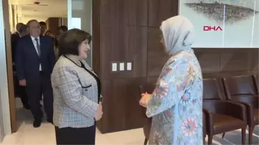 EMİNE ERDOĞAN, NEW YORK'TA AZERBAYCAN MİLLİ MECLİSİ BAŞKANI GAFAROVA İLE BİR ARAYA GELDİ