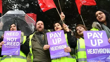 Heathrow Havalimanı'nda 10 günlük grev