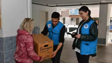 Mersin Yenişehir Belediyesi, Ramazan Ayında Yardım Kolisi Dağıtımını Sürdürüyor