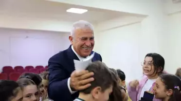 Başkan Atay, ilkokul öğrencileri ile bir araya geldi