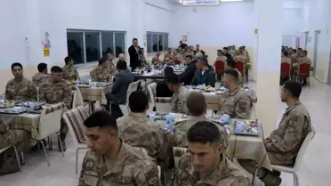 İçişleri Bakan Yardımcısı ve Vali Çağatay JÖH'le iftarda bir araya geldi