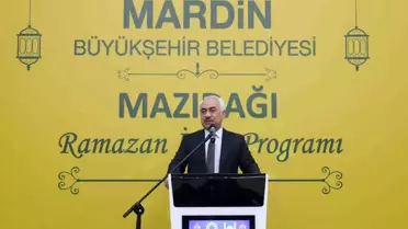 İçişleri Bakan Yardımcısı Ersoy, Mardin'de vatandaşlarla iftar sofrasında buluştu