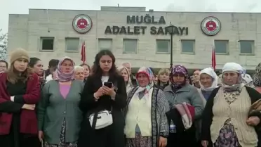 Muğla'da Gözaltına Alınan Köylüler, Adliyeye Sevk Edildi: 'Şimdilik Çimentocu Şirket Kazanmış Gibi Görünebilir Ama Bu Mücadele Bitmedi'