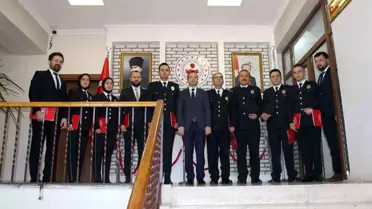 'Yıldırım Operasyonu'na katılan polis memurlarına başarı belgesi
