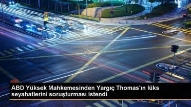 ABD Yüksek Mahkemesinden Yargıç Thomas'ın lüks seyahatlerini soruşturması istendi