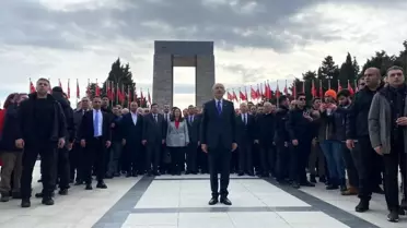 Kılıçdaroğlu, Çanakkale Şehitler Abidesi'ni ziyaret etti