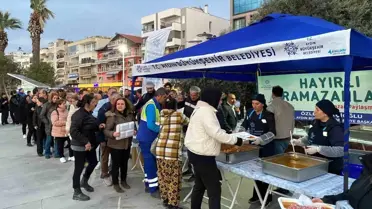 Aydın Büyükşehir Belediyesi iftar sofralarında vatandaşlarla buluşmayı sürdürüyor