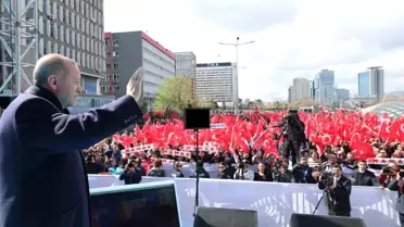 Cumhurbaşkanı Erdoğan: 'Geçmişte CHP'ye yöneltmedik itham bırakmayanlar, Kılıçdaroğlu'nun eteğine dört elle sarıldılar'