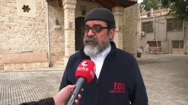 Depremde Ağır Hasar Alan St. İlyas Kilisesi'nin Papazı: 'Benim İstediğim Devlet Yetkililerinden, Bir An Önce Buranın Ayağa Kalkması ve İbadete...