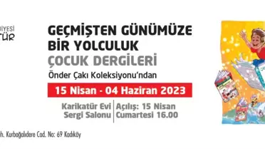 Türkiye'nin İlk ve En Kapsamlı Çocuk Dergileri Sergisi Kadıköy'de