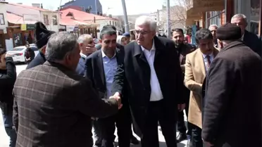 Öz Tekman'da esnafı dinledi