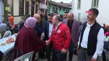 BAKAN VARANK, CUMALIKIZIK'TA İFTAR YAPTI