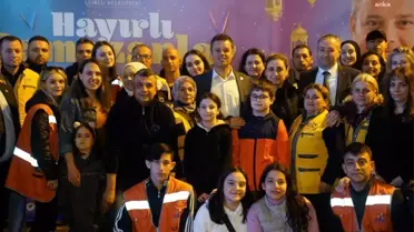 Çorlu Belediyesi, Ramazan'ın Son İftarını Cumhuriyet Meydanı'nda Verdi