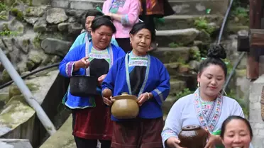 Sanyuesan Festivali Guangxi'de Kutlandı