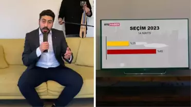 Mizah yoluyla Erdoğan'ı taklit eden Muhammed Nur Nahya'dan seçim gecesi videosu