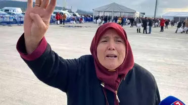 Zonguldak'ta yaşlı kadının Cumhurbaşkanı Erdoğan sevgisi renkli görüntülere sahne oldu