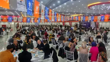 Erzincan'da AK Parti İftarında Milletvekili Adayları Bir Araya Geldi