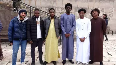 Sivas Ulu Cami'de Geleneksel Kıyafetlerle Bayram Namazı
