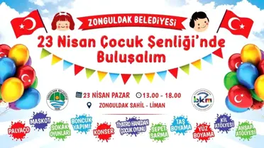 Zonguldak Belediye Başkanı 23 Nisan Ulusal Egemenlik ve Çocuk Bayramını kutladı