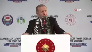 Cumhurbaşkanı Erdoğan: 'TCG Anadolu uçak gemimizi İzmir'e uğurlayacağız. İnşallah oradan farklı mesajlar vereceğiz'