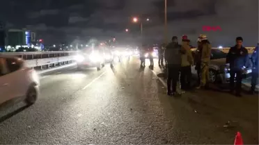 Kağıthane'de kaza: Sürücü hayatını kaybetti, diğer araç kaçtı