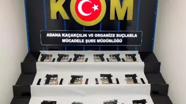 Adana'da Silah Kaçakçılığı Operasyonu: 2 Tutuklama