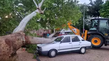 Adana'da Şiddetli Sağanak ve Dolu Yağışı Hayatı Olumsuz Etkiledi