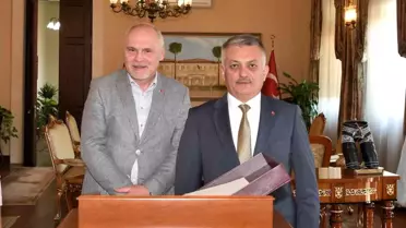 Antalya Valisi Ersin Yazıcı, Çek Cumhuriyeti Ankara Büyükelçisi'ni ağırladı