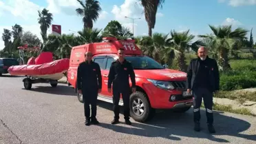 Mersin İtfaiyesi, Tunceli'de kaybolan 3 genç için arama çalışmalarına destek veriyor