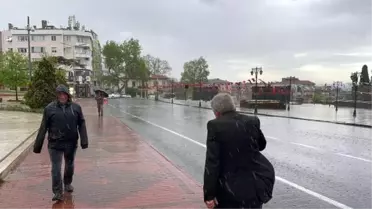 Tekirdağ'da Kuvvetli Sağanak Yağış