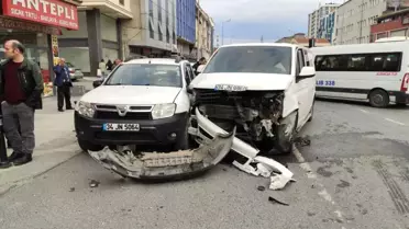 Sultangazide Tamir Edilen Araba Kaza Yaptı