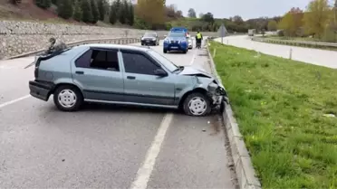 Amasya'da Otomobil Kazası: İki Kişi Yaralandı