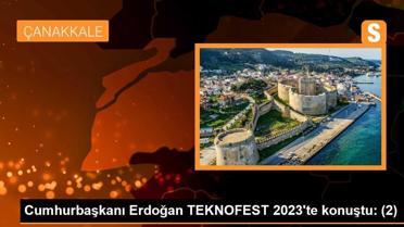 Cumhurbaşkanı Erdoğan TEKNOFEST 2023'te konuştu: (2)