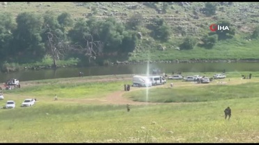 Şanlıurfa'da Havaların Isınmasıyla Vatandaşlar Mesire Alanlarına Akın Etti