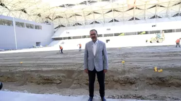 Bakan Kasapoğlu'ndan Alsancak Mustafa Denizli Stadı paylaşımı