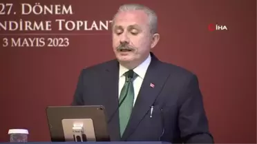 (ANKARA TBMM Başkanı Şentop: 'Türkiye kuşatılmaya müsaade etmeyecek'