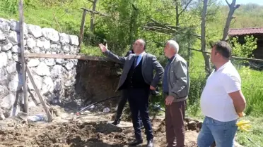 Samsun Asarcık'ta Yol Çalışmaları Devam Ediyor