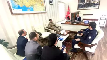Çıldır'da Seçim Güvenliği Toplantısı Yapıldı