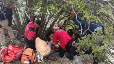 Ağır Yaralı Paraşüt Pilotu Askeri Helikopterle Kurtarıldı